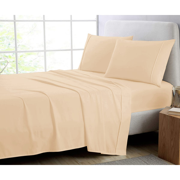 Lavish Touch Cotton Blend Sateen Pillowcase Set of 2 Wayfair